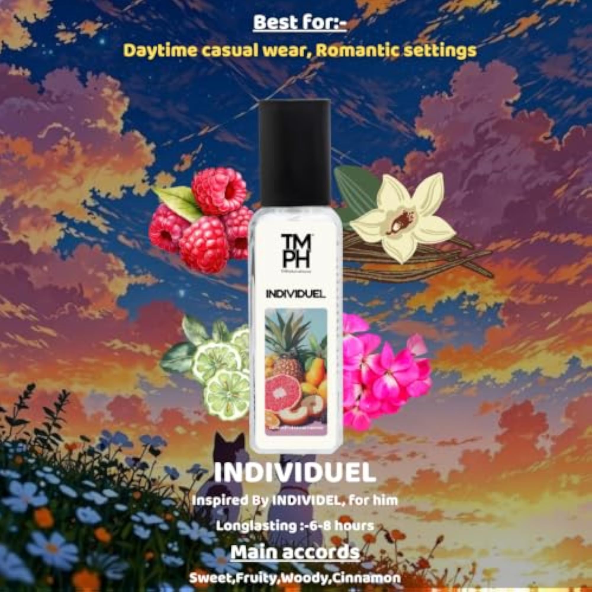 Men's Individuel EDP, Sweet Aromatic Long Lasting Perfume